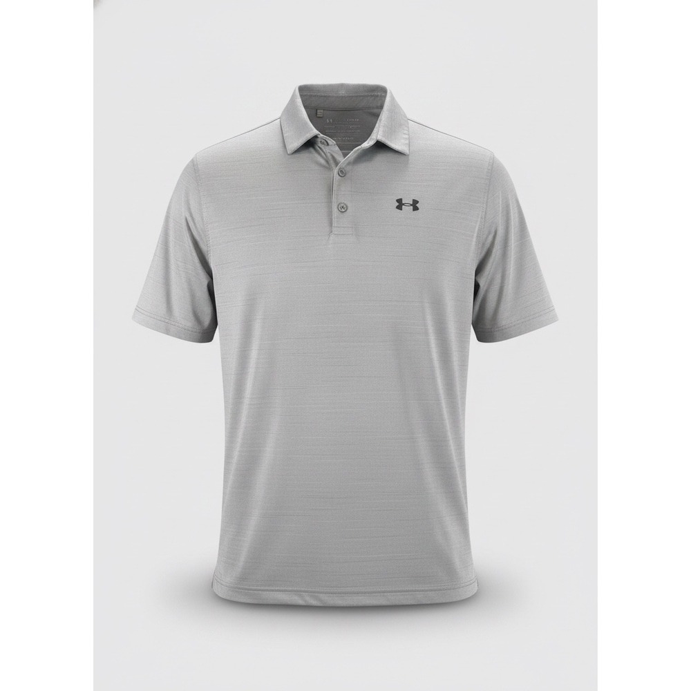Under Armour Mens Performance Polo 2.0 Grey Heather Short Sleeve Golf Shirt L
XL